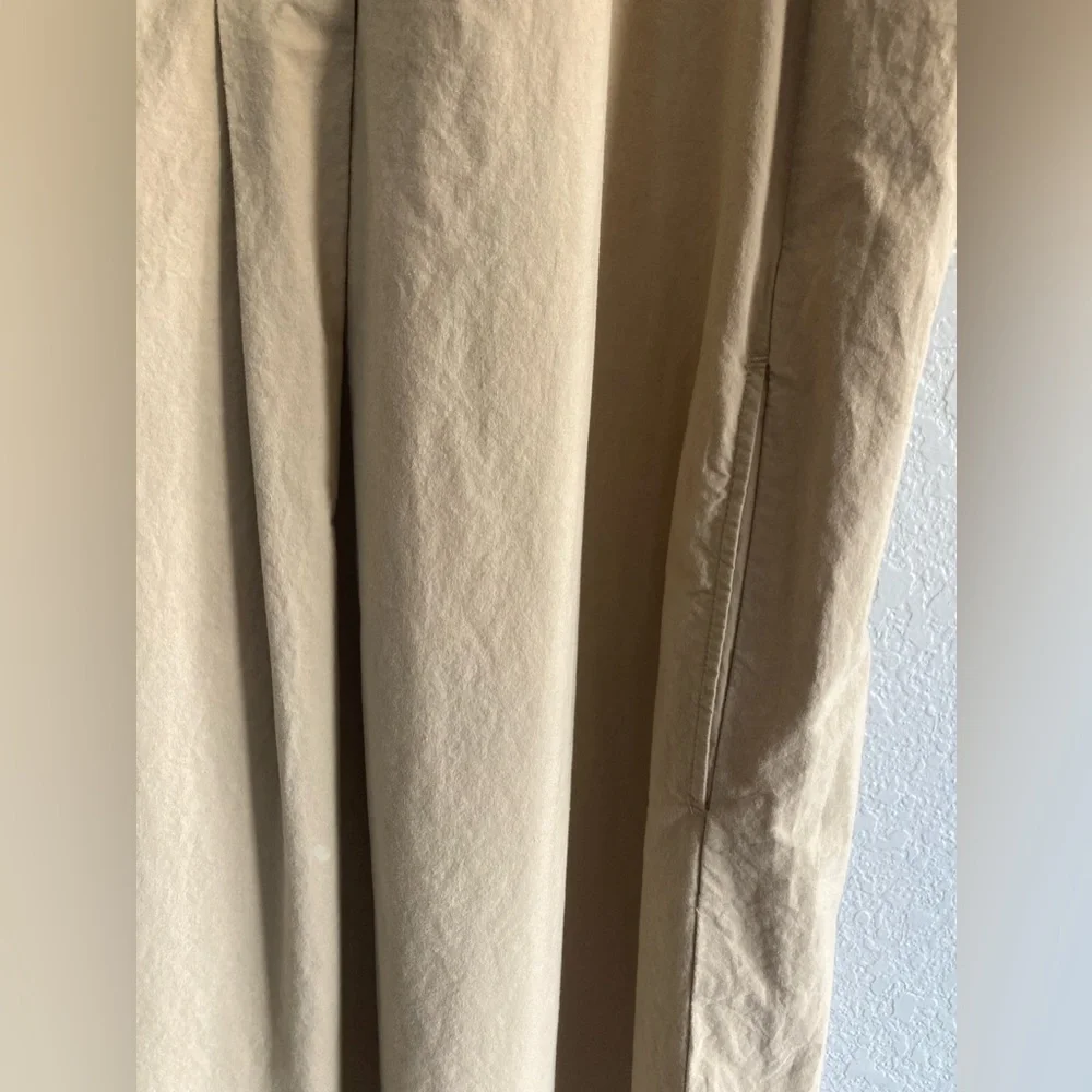 Banana Republic Sleeveless Dress medium Khaki Tan - Picture 5 of 9